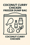 Coconut Curry Chicken Dump Bag