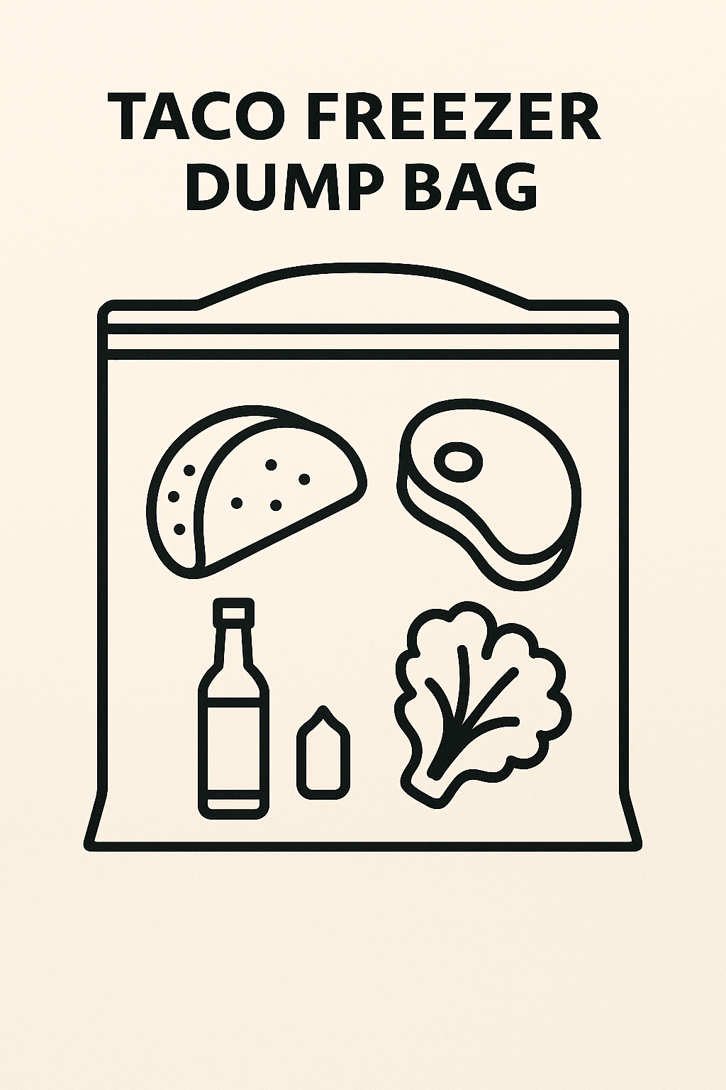 Taco Dump Bag