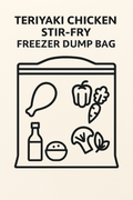 Teriyaki Chicken Stir Fry Dump Bag