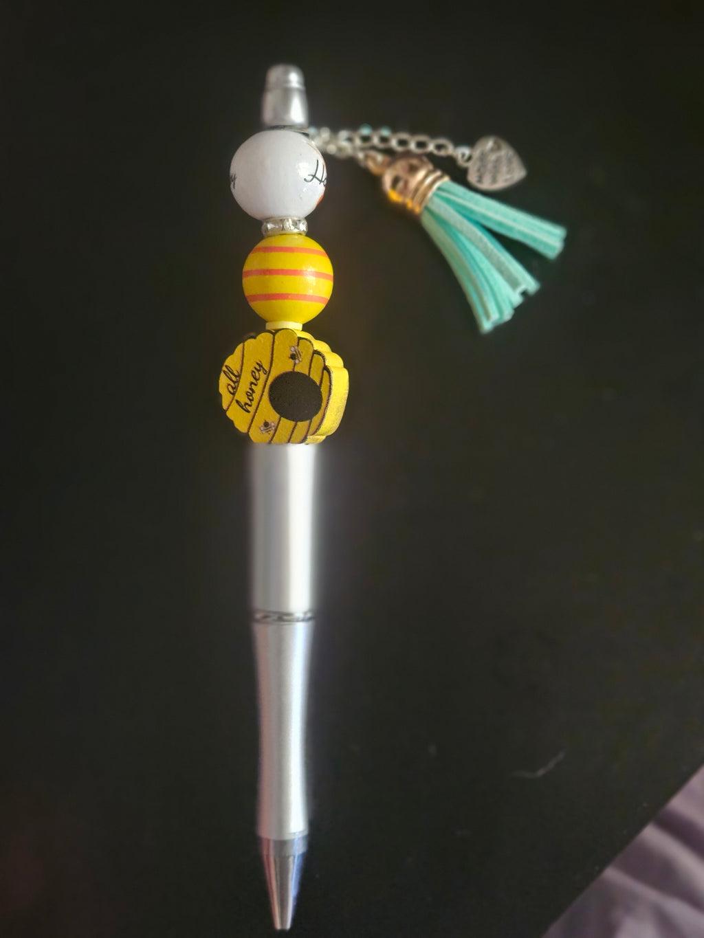Beaded pens
