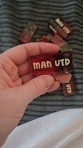 Man united resin handmade dominoes