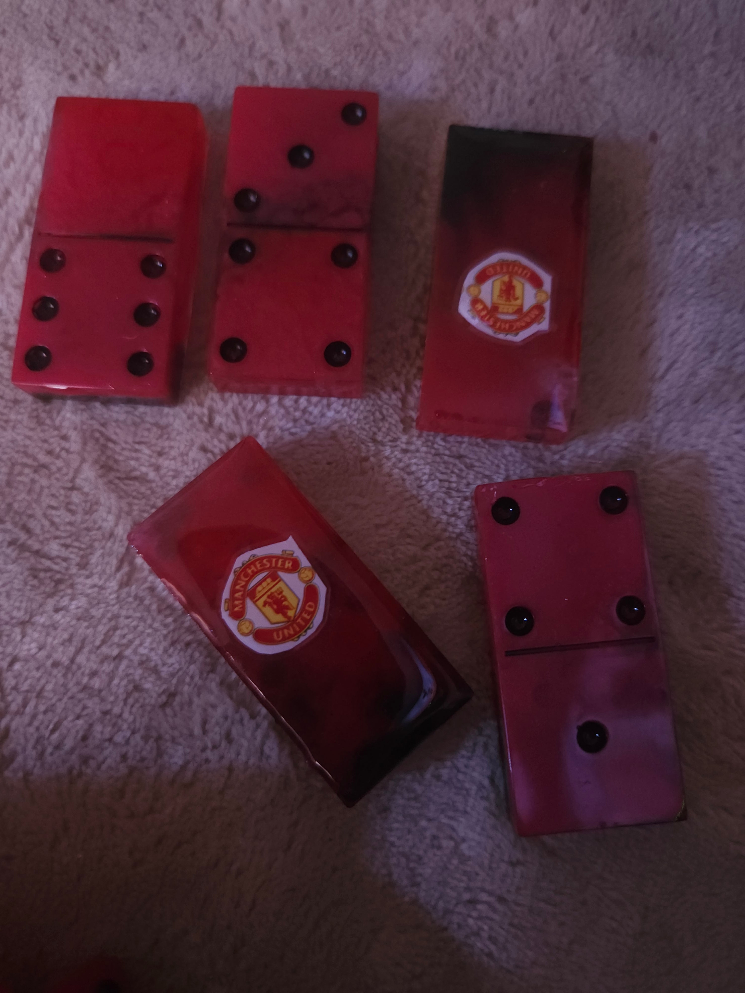Handmade Unique Personalised Resin Dominoes