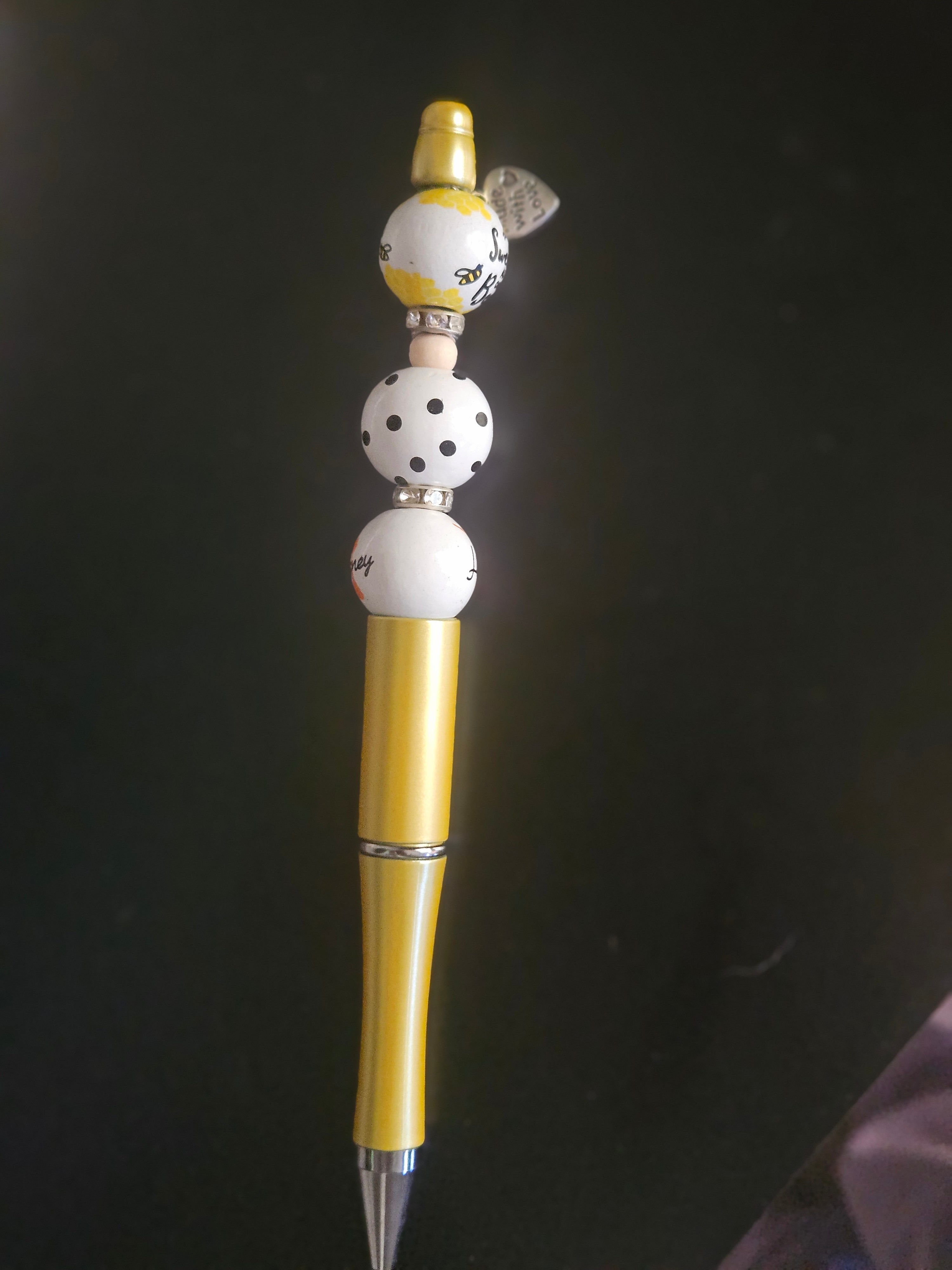 Beaded pens