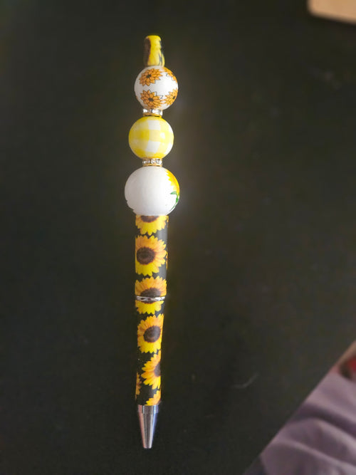 Beaded pens