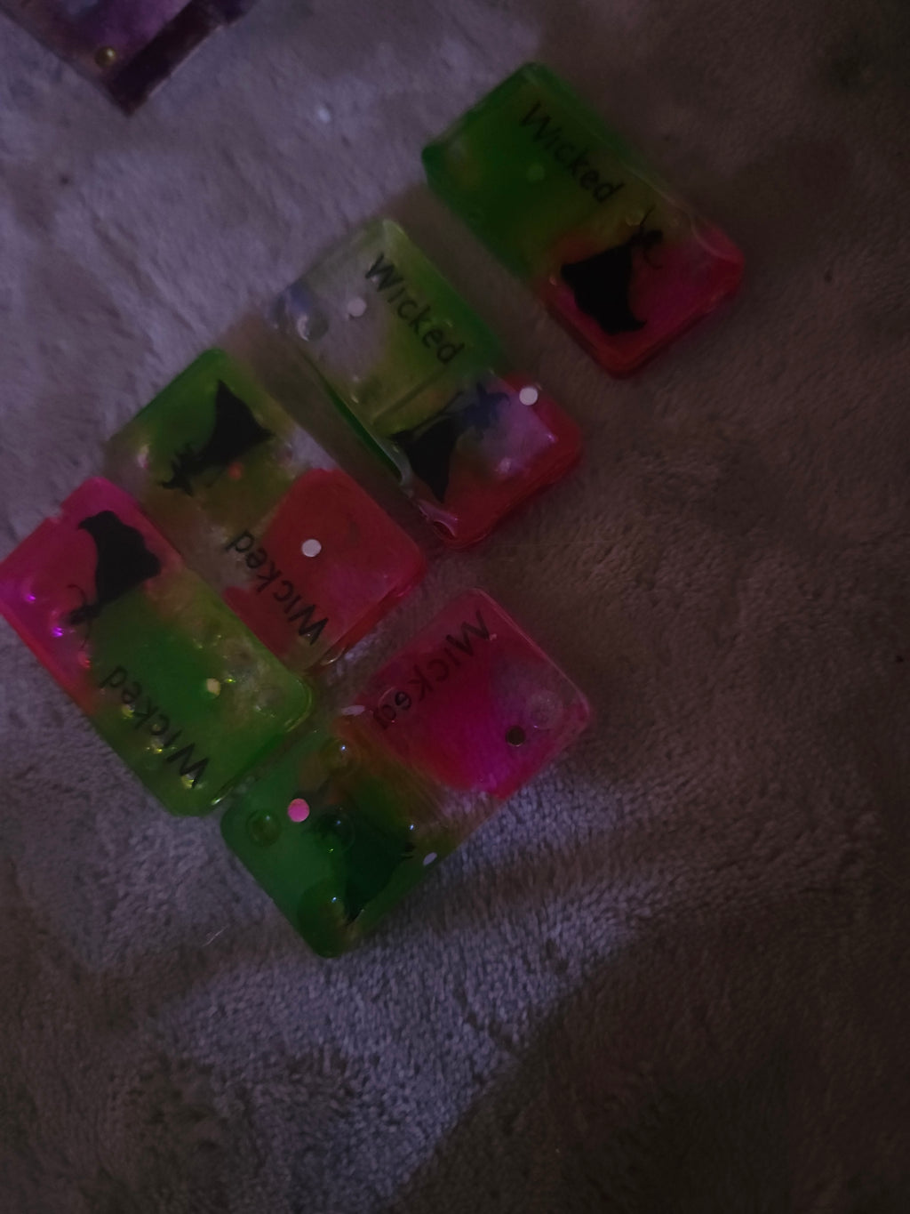 Handmade Unique Personalised Resin Dominoes