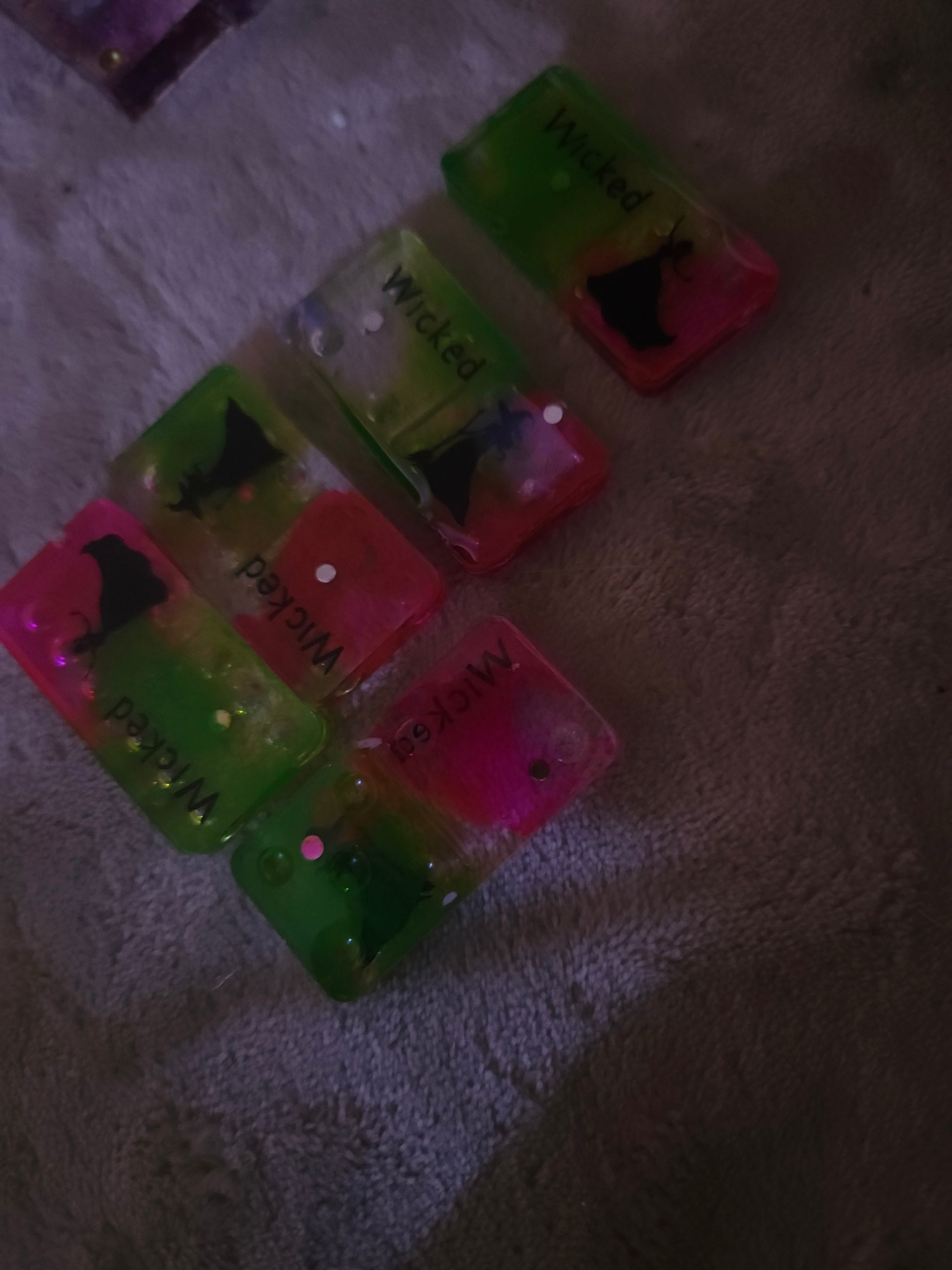 Handmade Unique Personalised Resin Dominoes