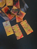 Red Black and Gold Dominoes